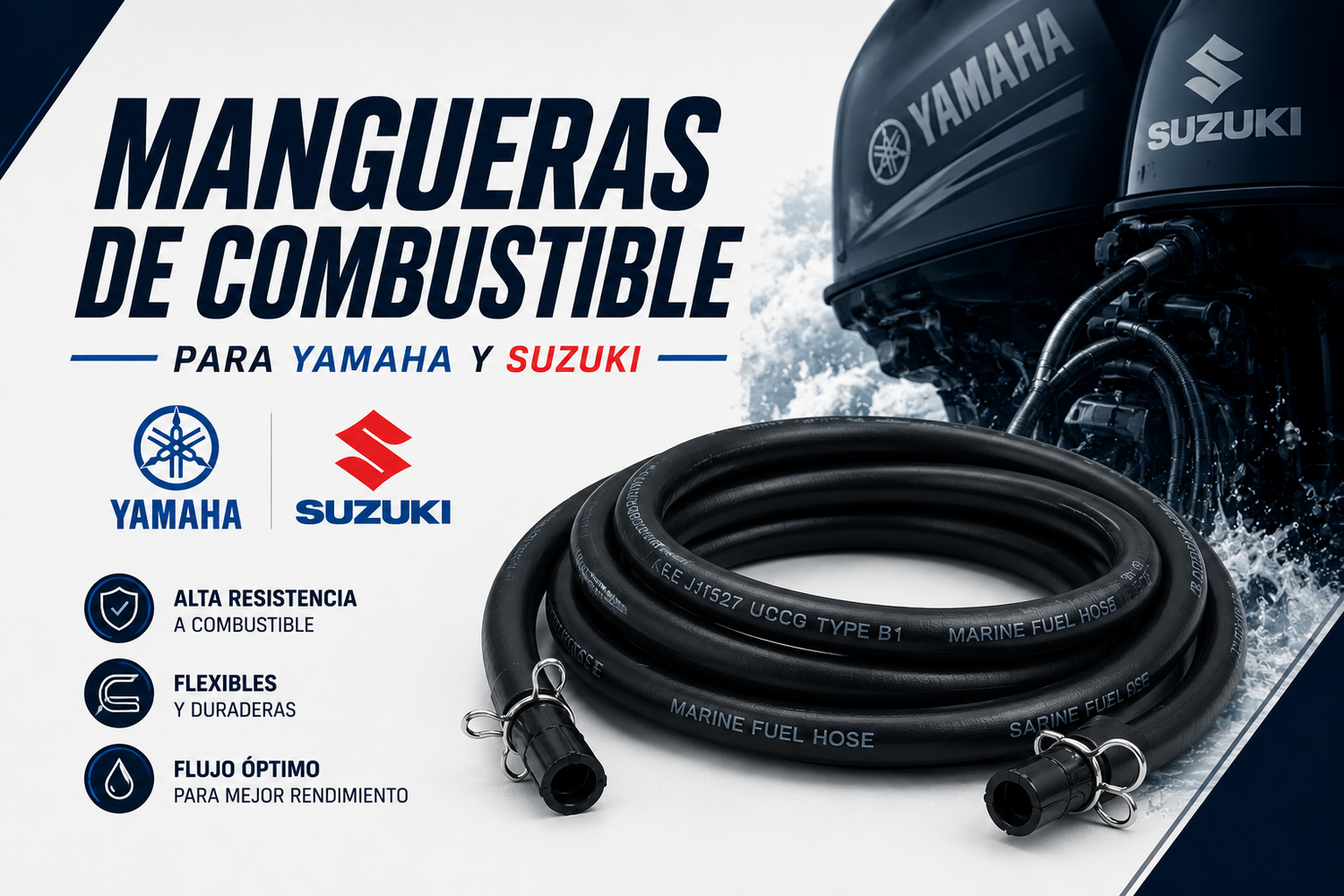 Mangueras para Yamaha y Suzuki