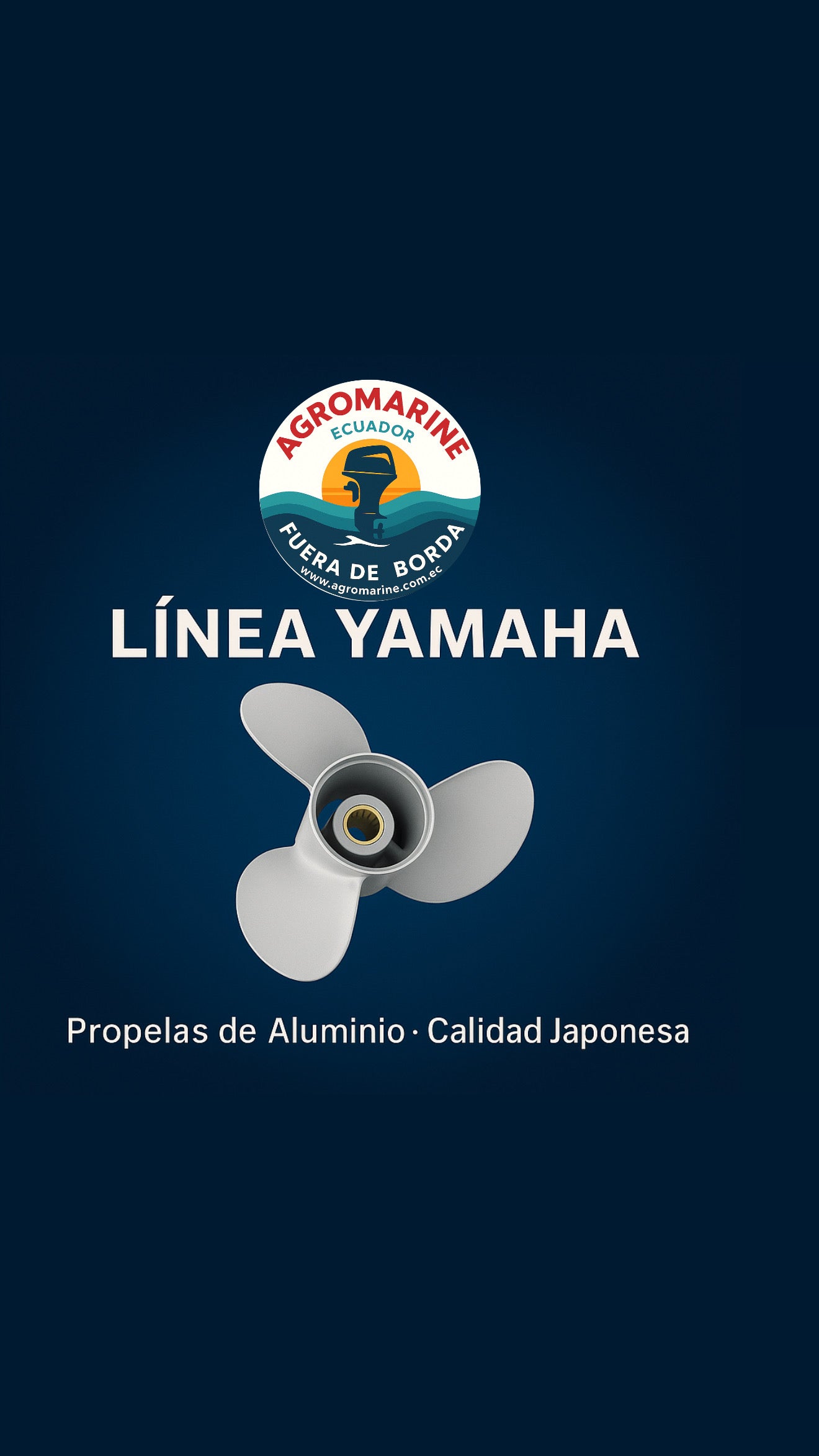 🔵 LÍNEA YAMAHA – Propelas de Aluminio