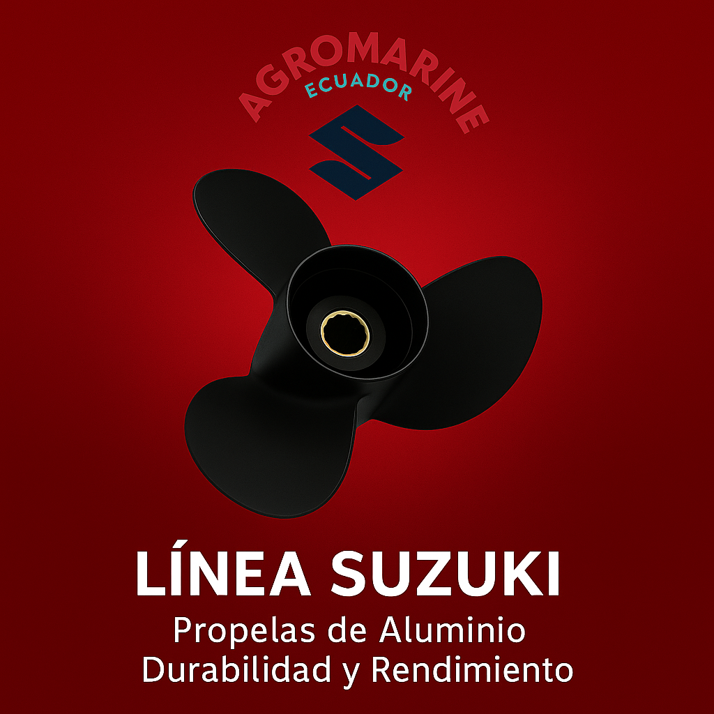 🔴 LÍNEA SUZUKI – Propelas de Aluminio