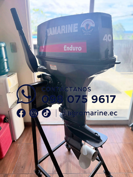 Yamarine E40J 40HP 2 Tiempos Pata Corta | Tecnología Japonesa