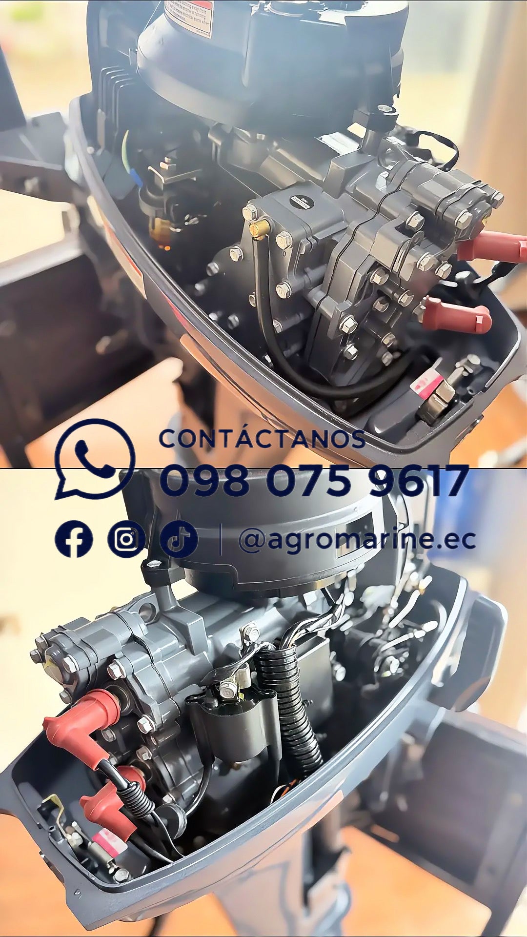 Yamarine E15D 15HP 2 Tiempos Pata Corta | Tecnología Japonesa
