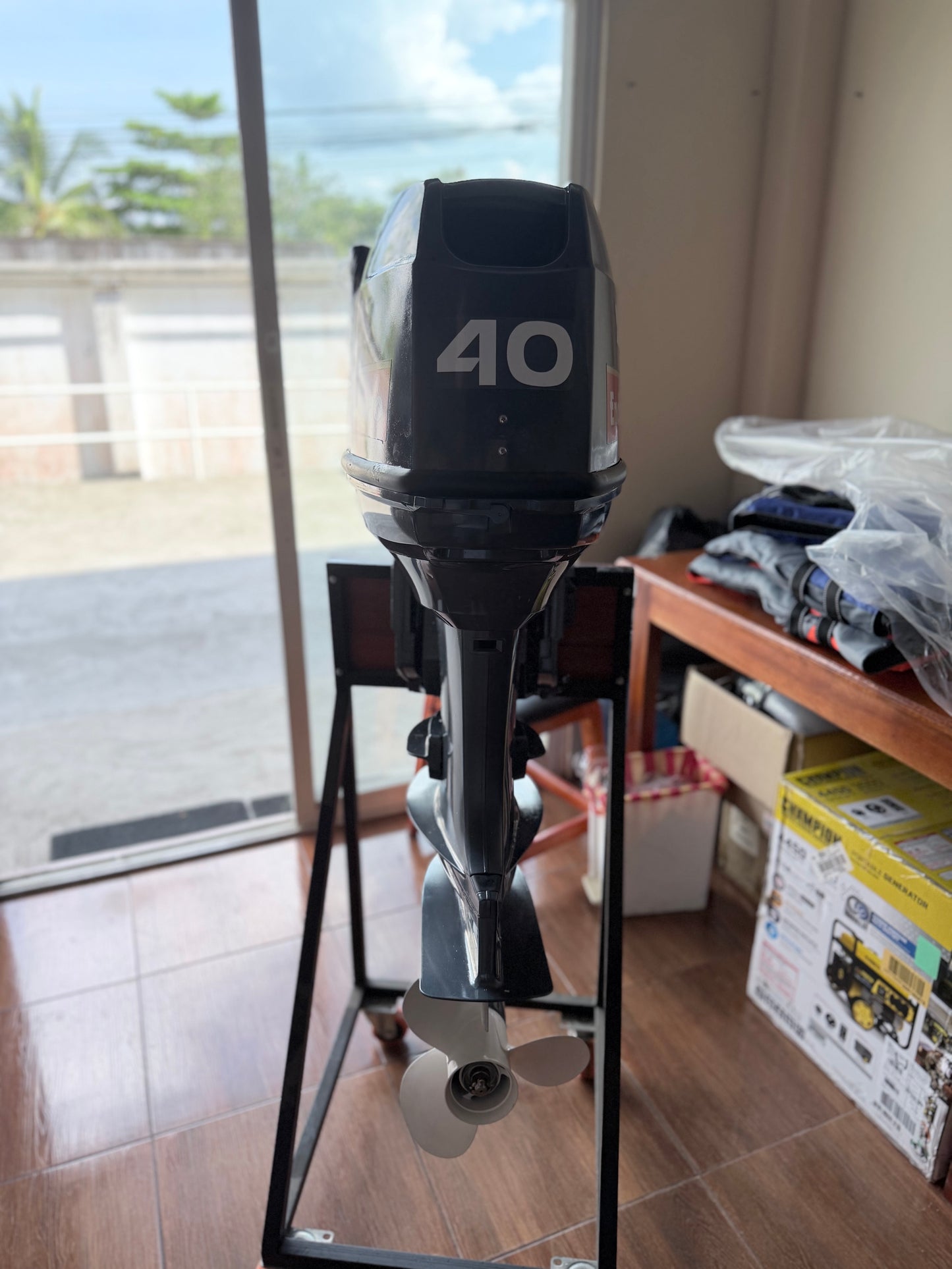 🚤YAMARINE 40Hp-2T tiempos Pata Corta