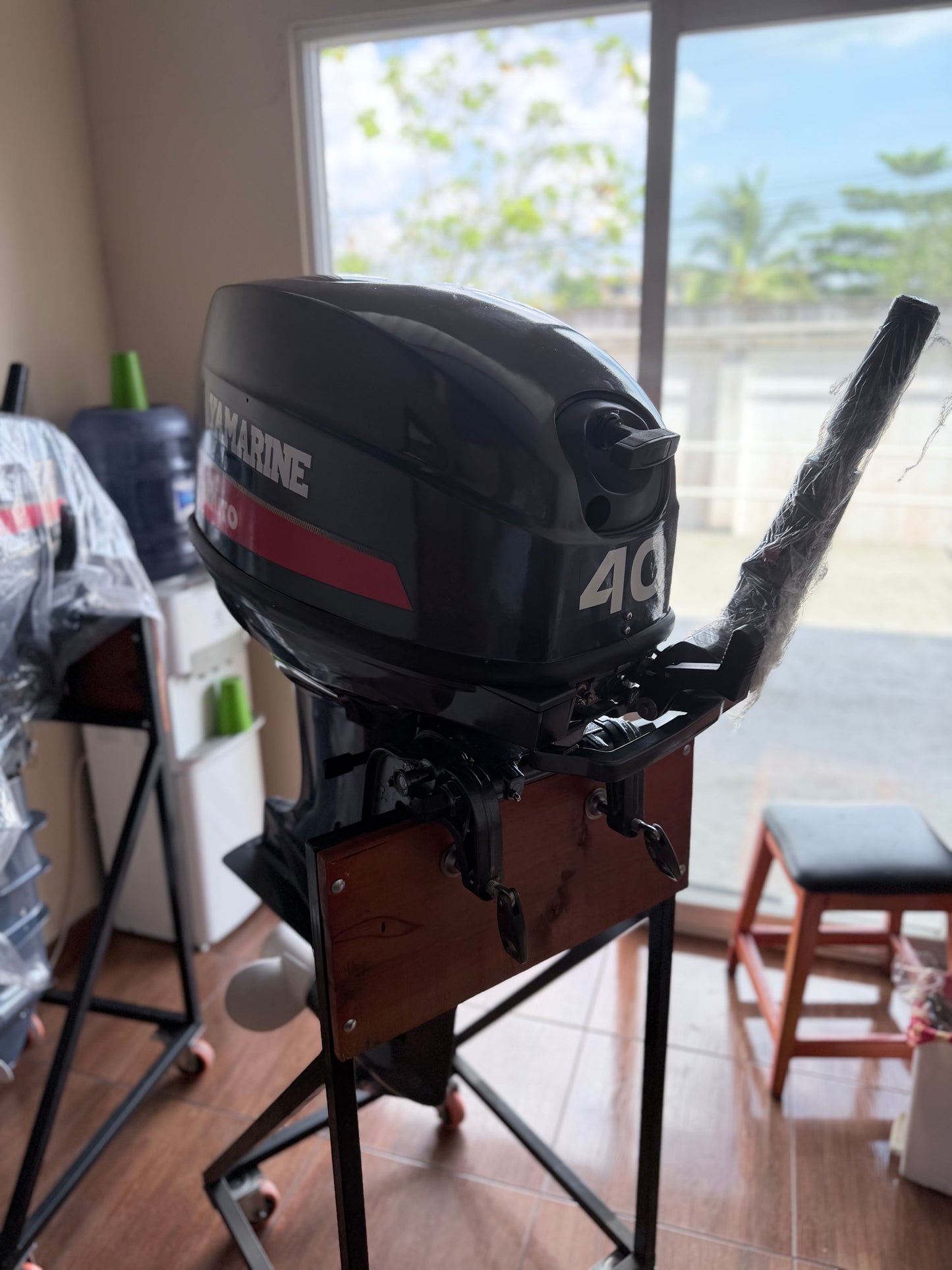 🚤YAMARINE 40Hp-2T tiempos Pata Corta