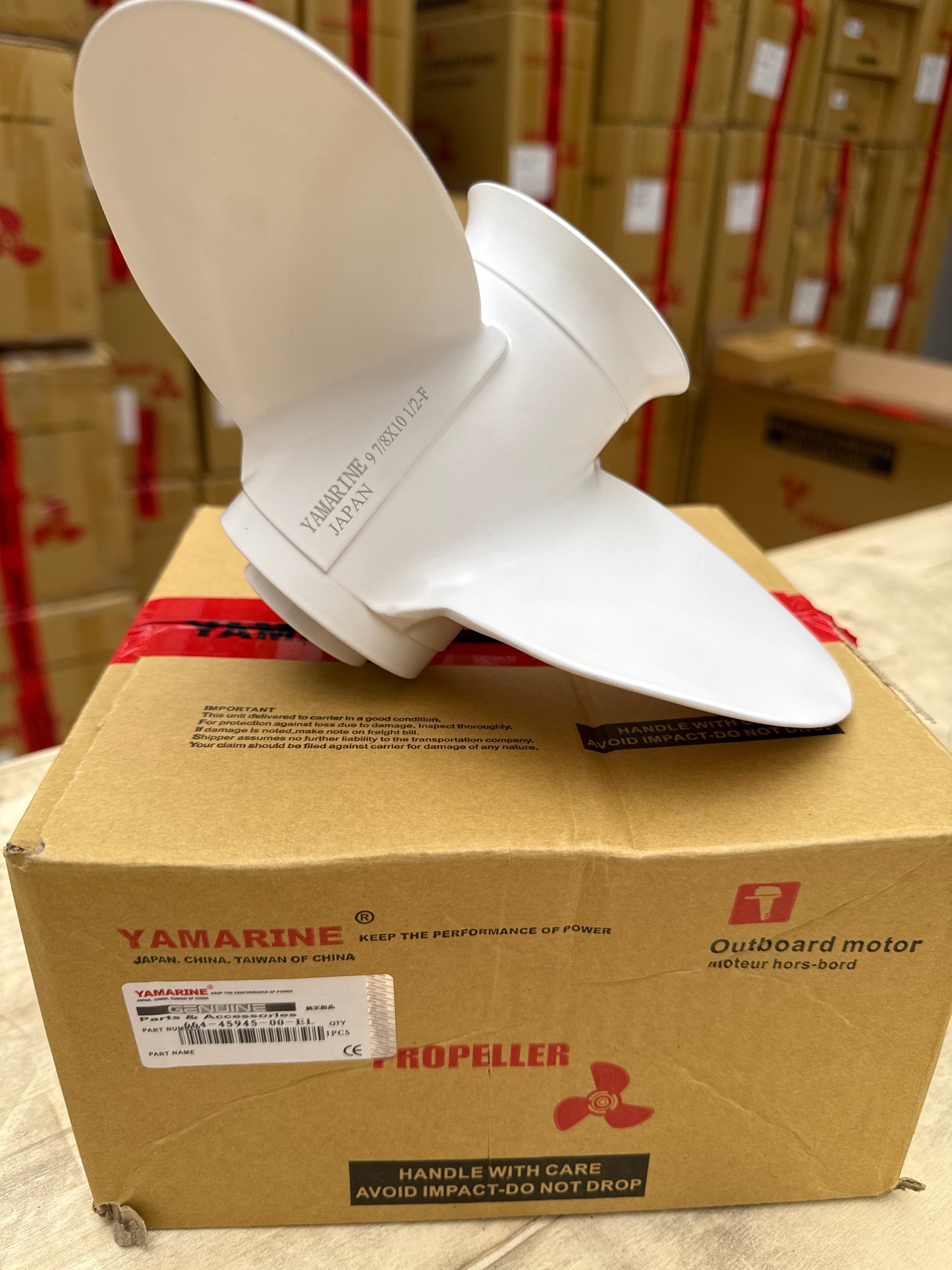 PROPELA de YAMAHA 25hp (9 7/8 X 10 1/2) Mixta ♻️