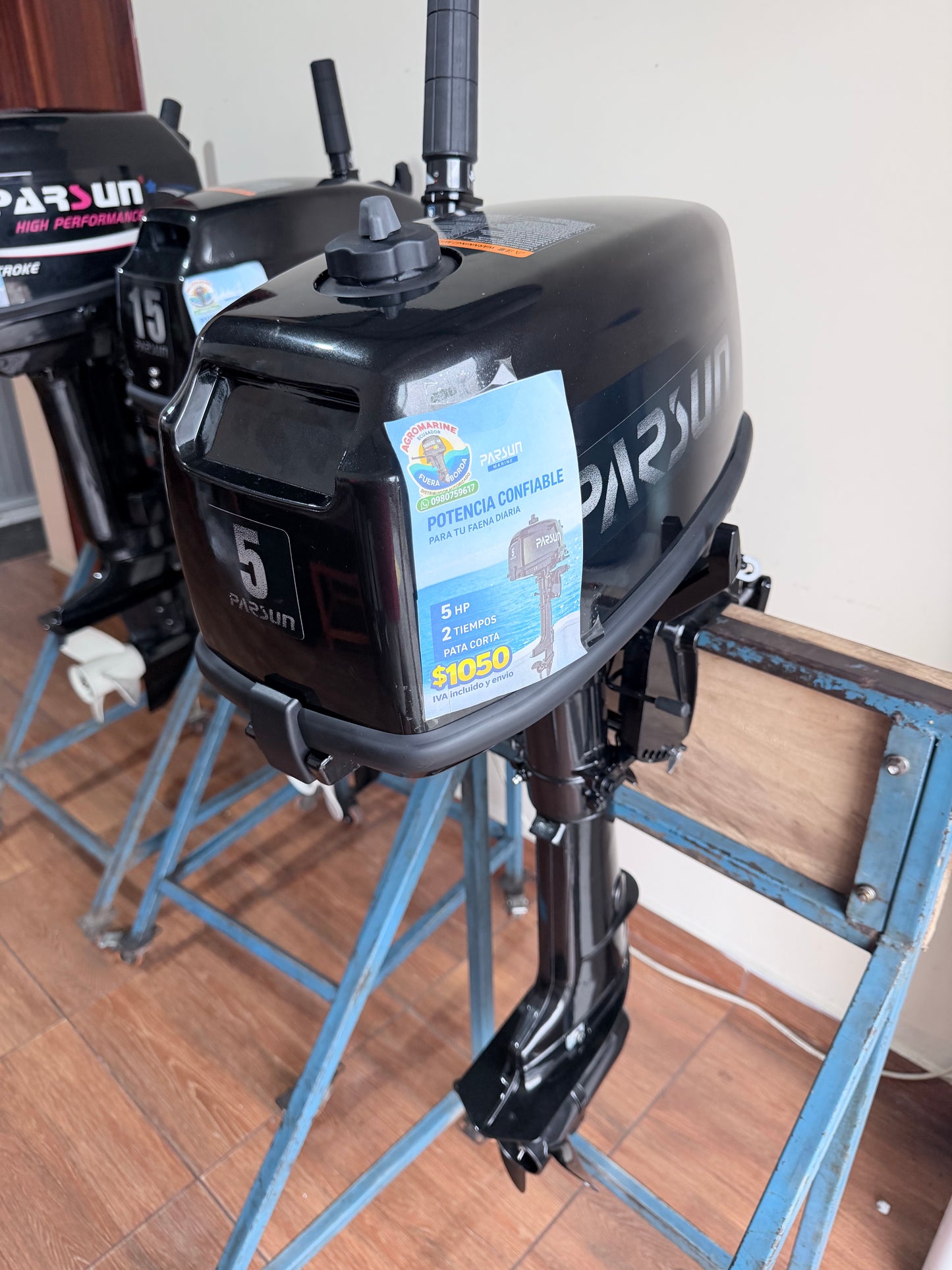 🔹 Parsun 5HP-2T Pata Corta