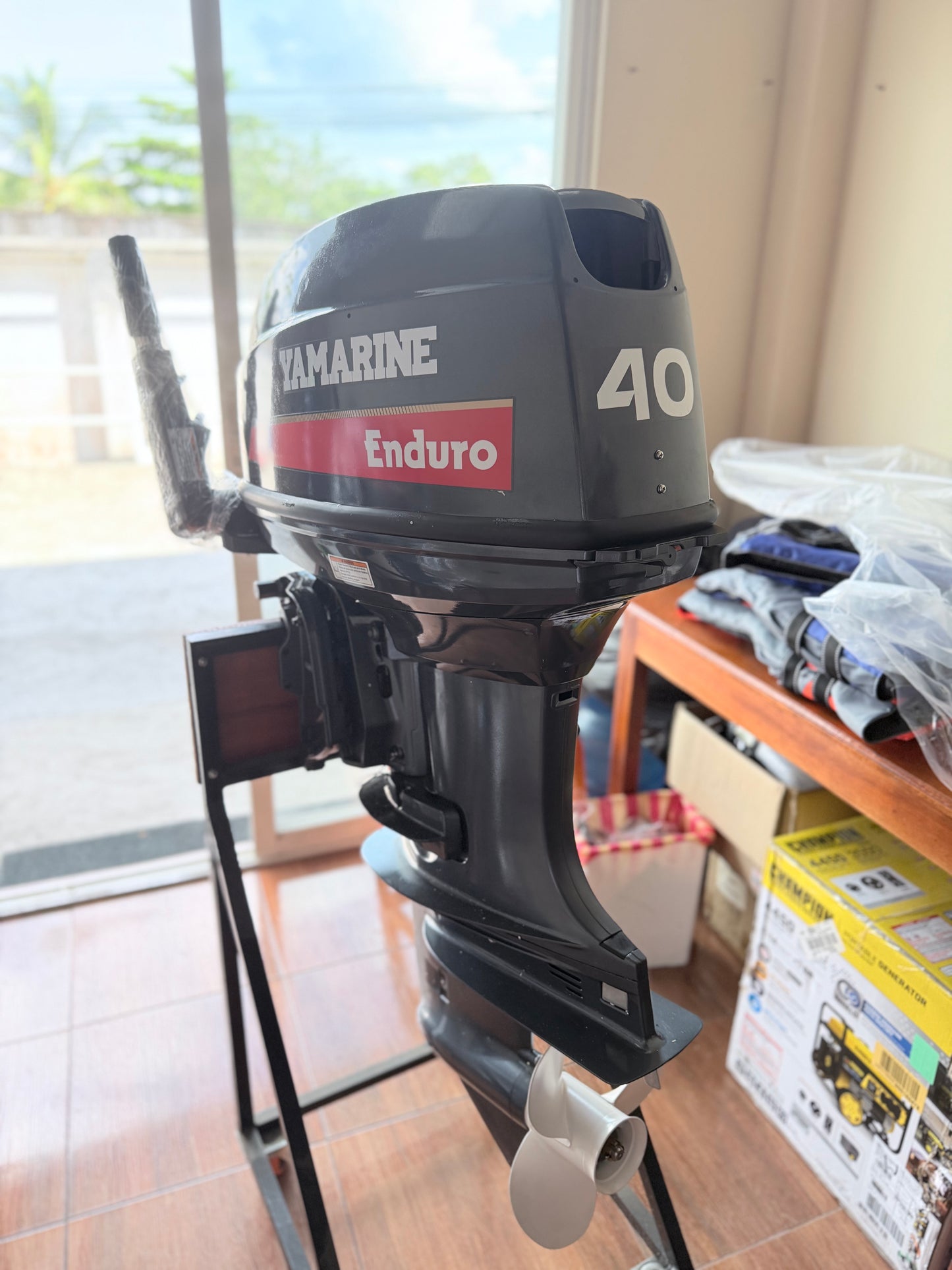 🚤YAMARINE 40Hp-2T tiempos Pata Corta