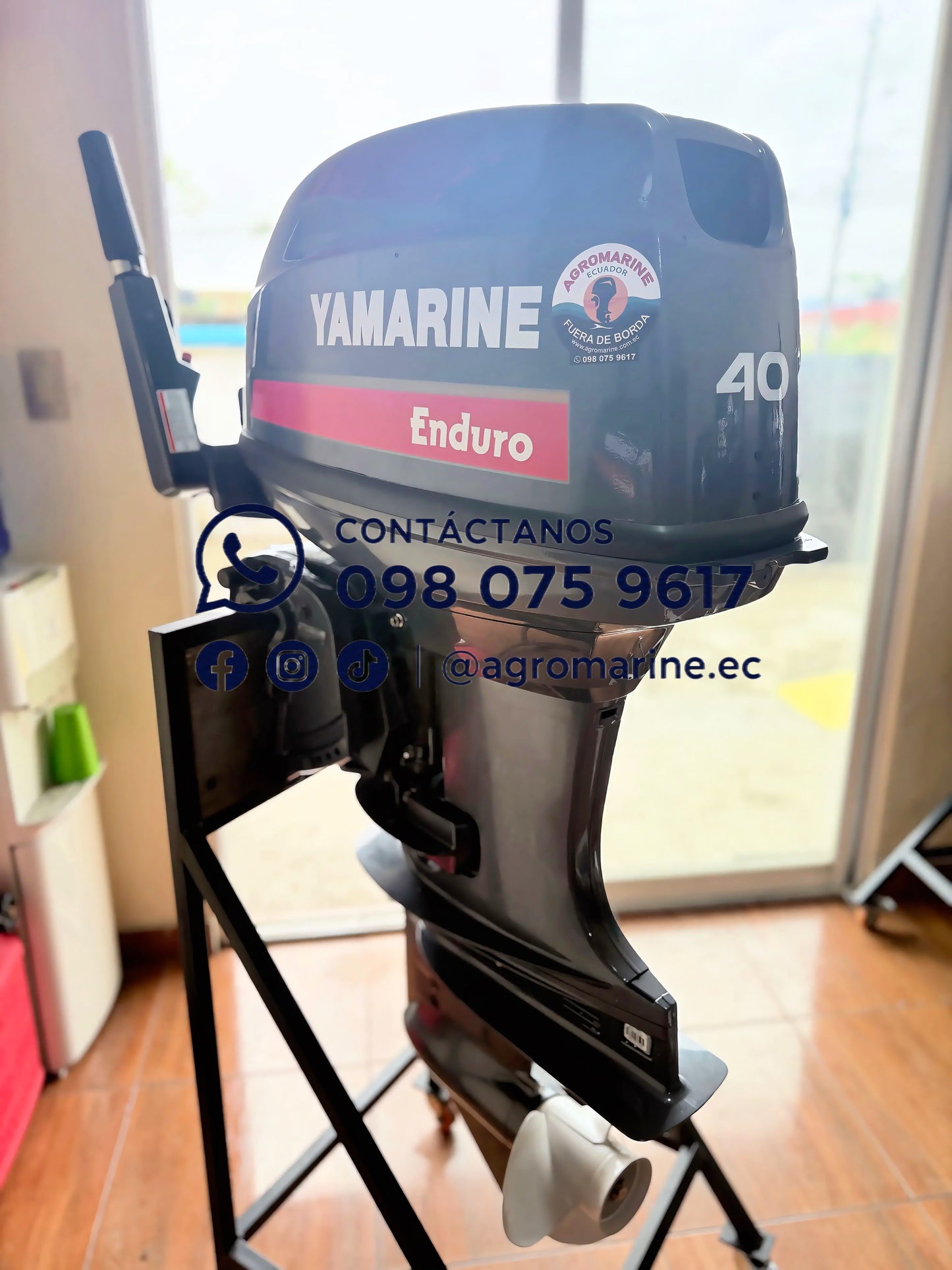Yamarine E40X 40HP 2 Tiempos Pata Corta | Tecnología Japonesa