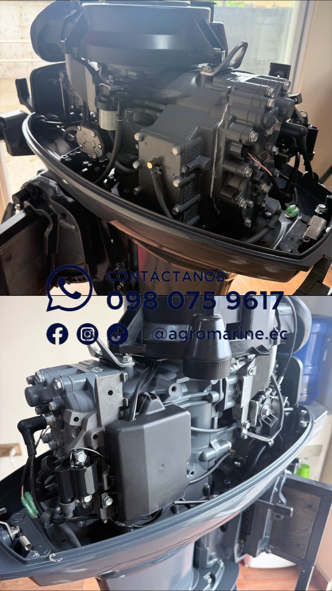 Yamarine E40X 40HP 2 Tiempos Pata Corta | Tecnología Japonesa